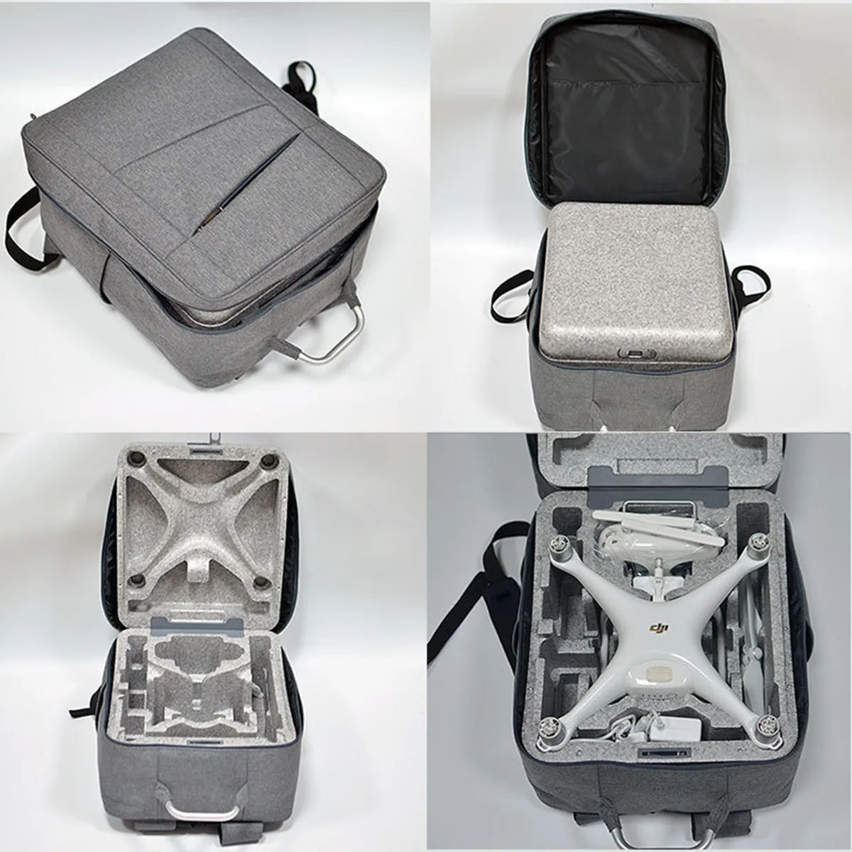 1 шт. рюкзак Shoulde сумка для DJI Phantom 4 Drone серый светильник Модный водонепроницаемый БПЛА чехол для переноски сумки для хранения