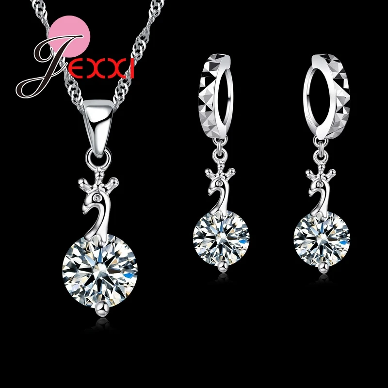 Комплект из колье и серёг серебра 925 пробы|necklace earring|earrings necklace925 sterling silver |