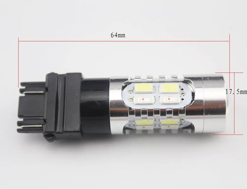2 шт. T25 3157 супер яркий белый/янтарный горки 5730 20-SMD AX-5730 светодиодный лампы для