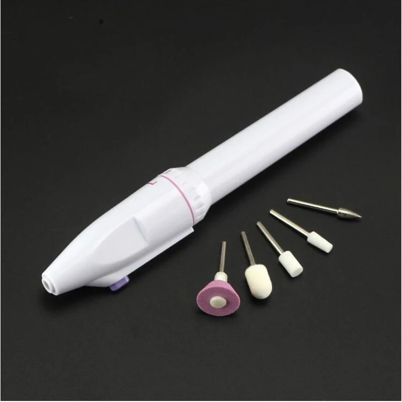 5 в 1 насадки для маникюрного станка, профессиональный электрический инструмент для маникюра и педикюра.