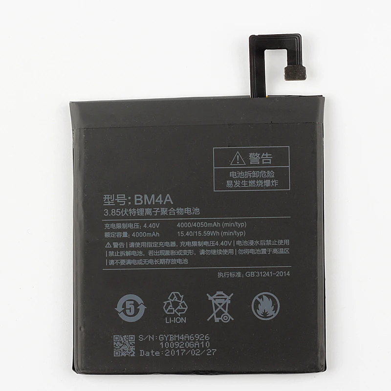 10PCS/Lot Phone repalcement Battery for Xiaomi Hongmi Redmi Pro BM4A 4000mah Mobile Phone li-ion Battery with Gift