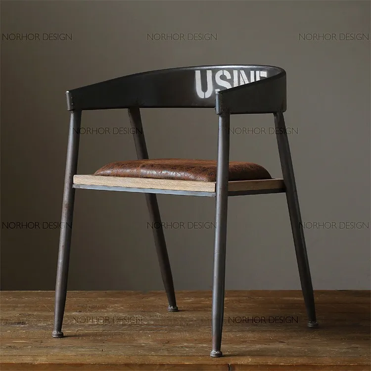 [Rural] LOFT old pine table desk Iron retro American country to do the | Продукты