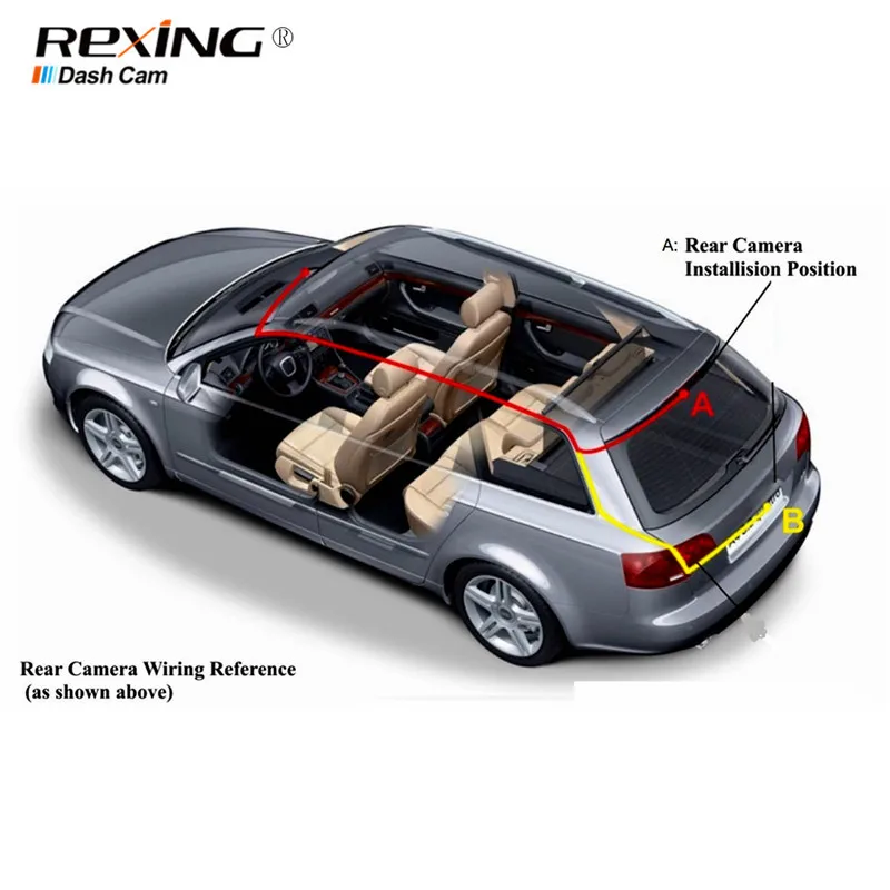 Rexing V1LG автомобильный видеорегистратор камера заднего вида регистраторы широкий вид Регистраторы Ночное видение видеорегистраторы автомобильные