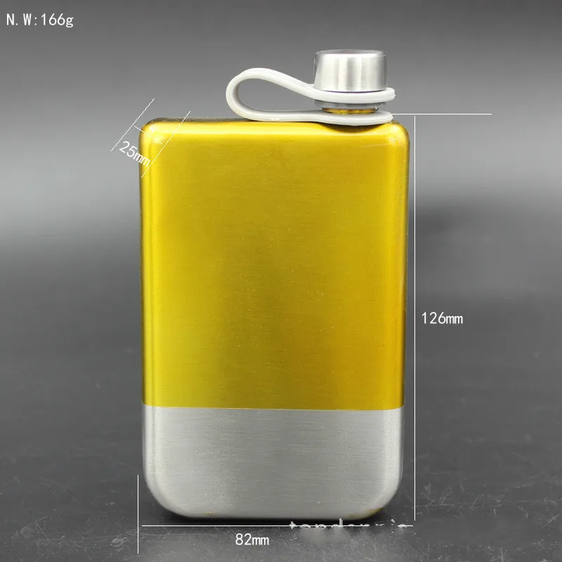 Бутылка для ликера из нержавеющей стали 9 унций | Дом и сад