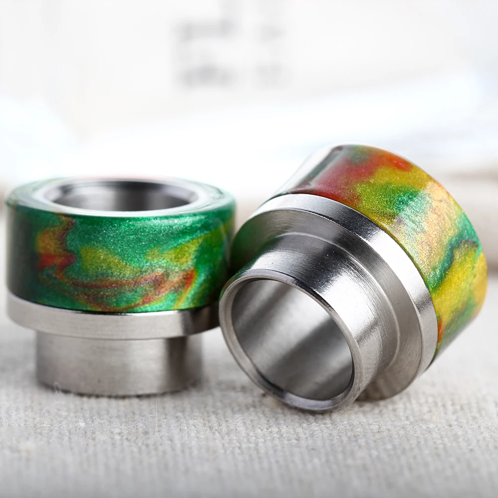 Дрип тип Coil Father 10 шт./лот из эпоксидной смолы и нержавеющей стали 810 для Kennedy 24 RDA Goon