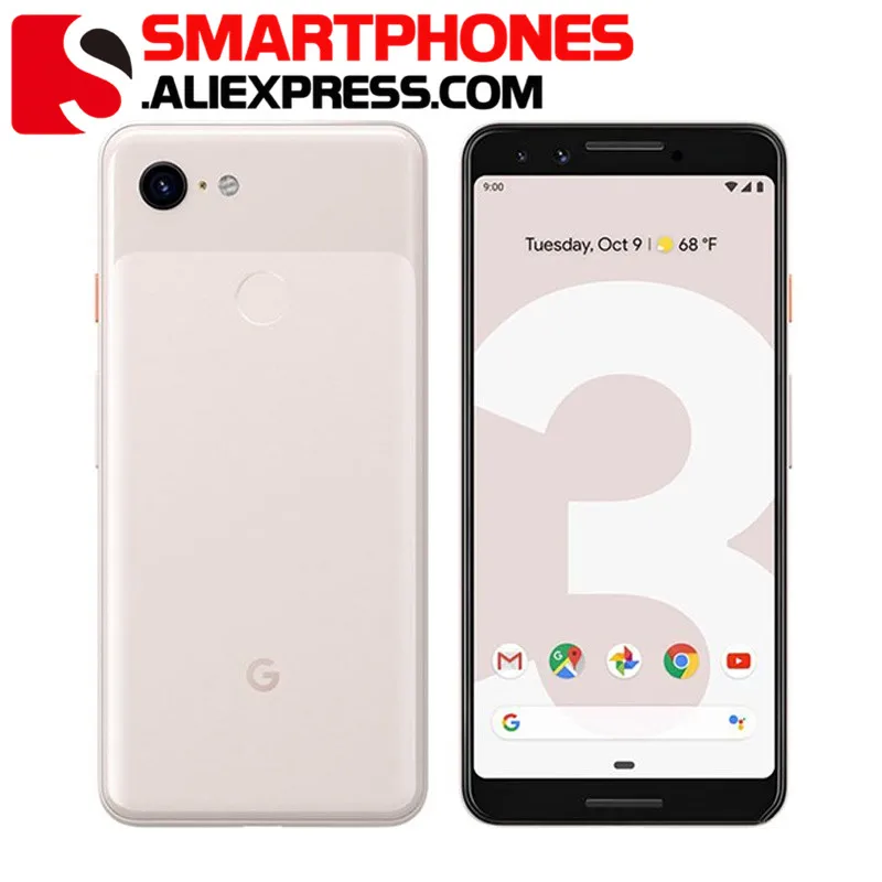 Абсолютно новый оригинальный Google Pixel 3 Мобильный телефон Snapdragon 845 4 Гб 64 5