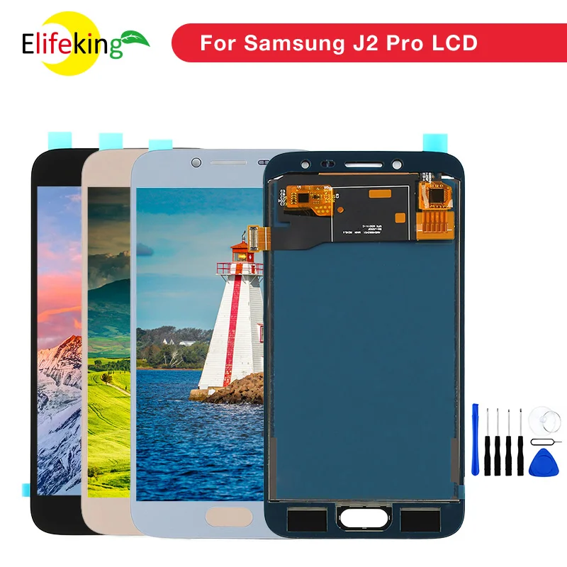 50pcs/Lot J250 LCD For Samsung Galaxy J2 pro 2018 J250F Display touch screen digitizer assembly for Grand Prime Pro | Мобильные
