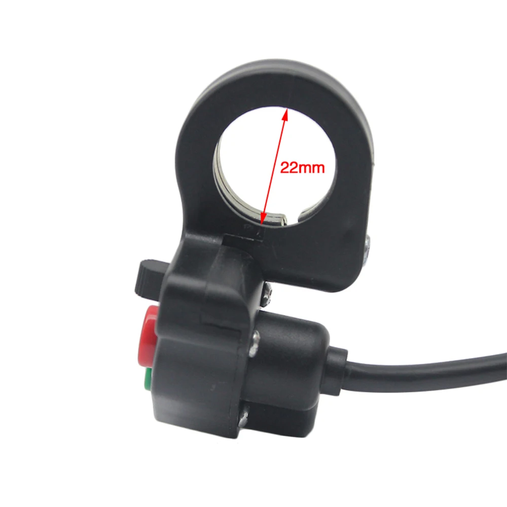 ZSDTRP 12 В фары мотоцикла переключатели для скутера крепление на руль сигнальная