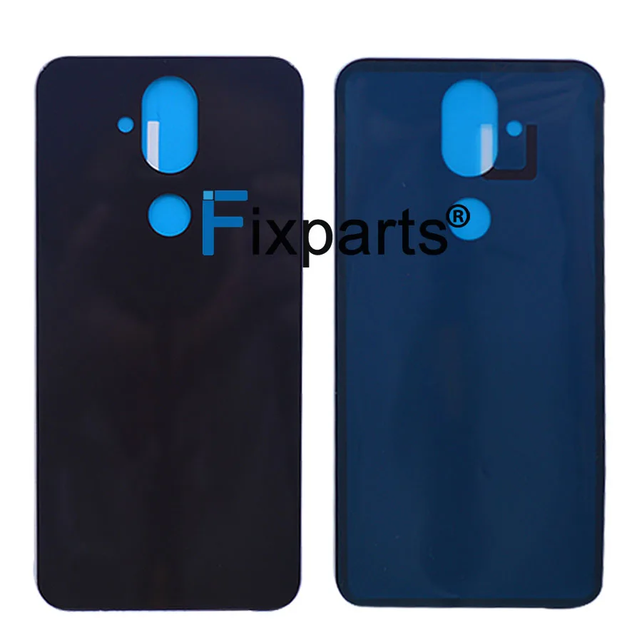 Оригинальная новая задняя крышка для Nokia X7 аккумулятора металлическая корпуса 8 1