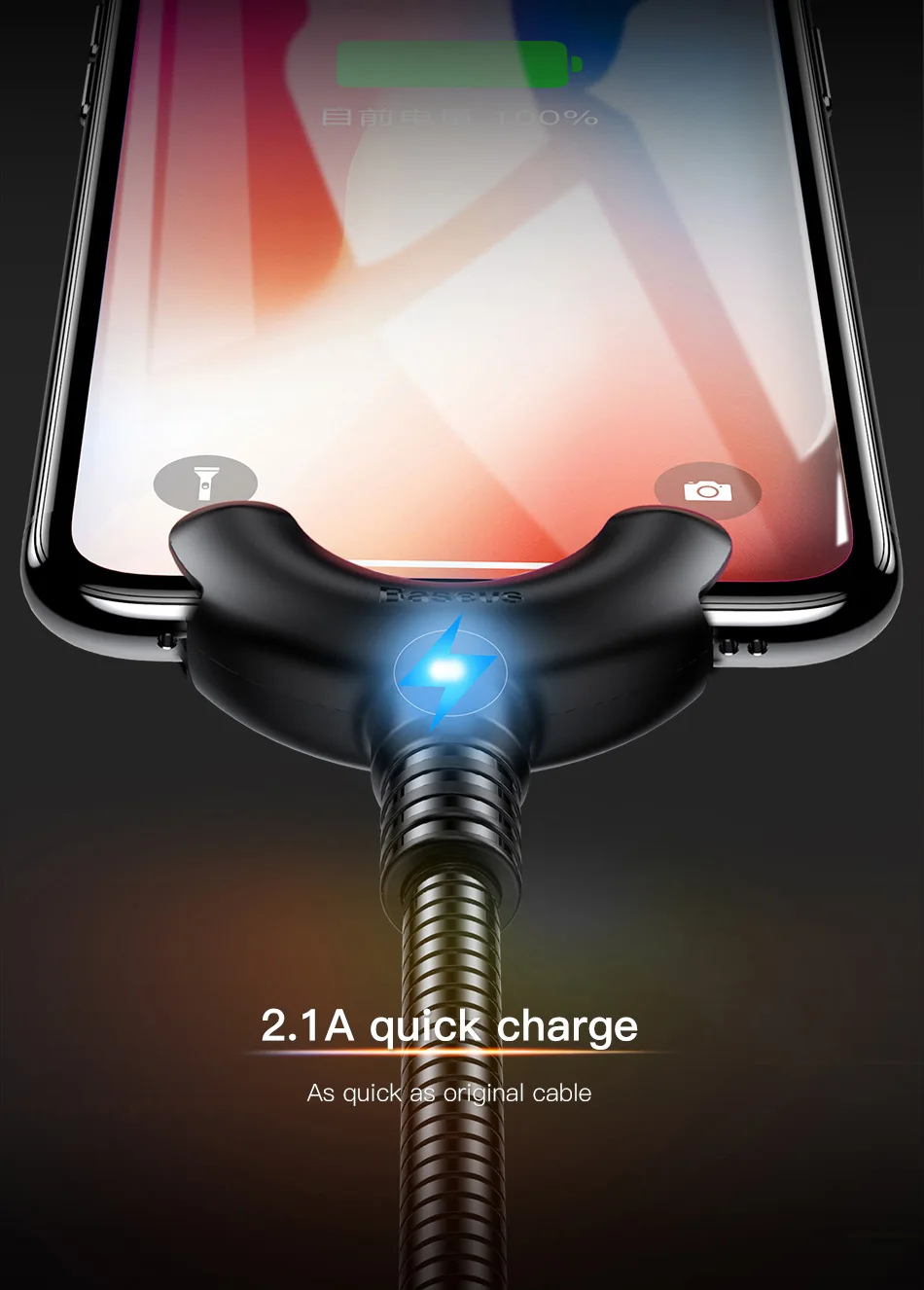 Автомобильный держатель телефона Baseus для iPhone X 8 7 6 5 S 360 gradi gps Del Telefono Mobile Del Basamento Del Supporto Dell Car Cavo