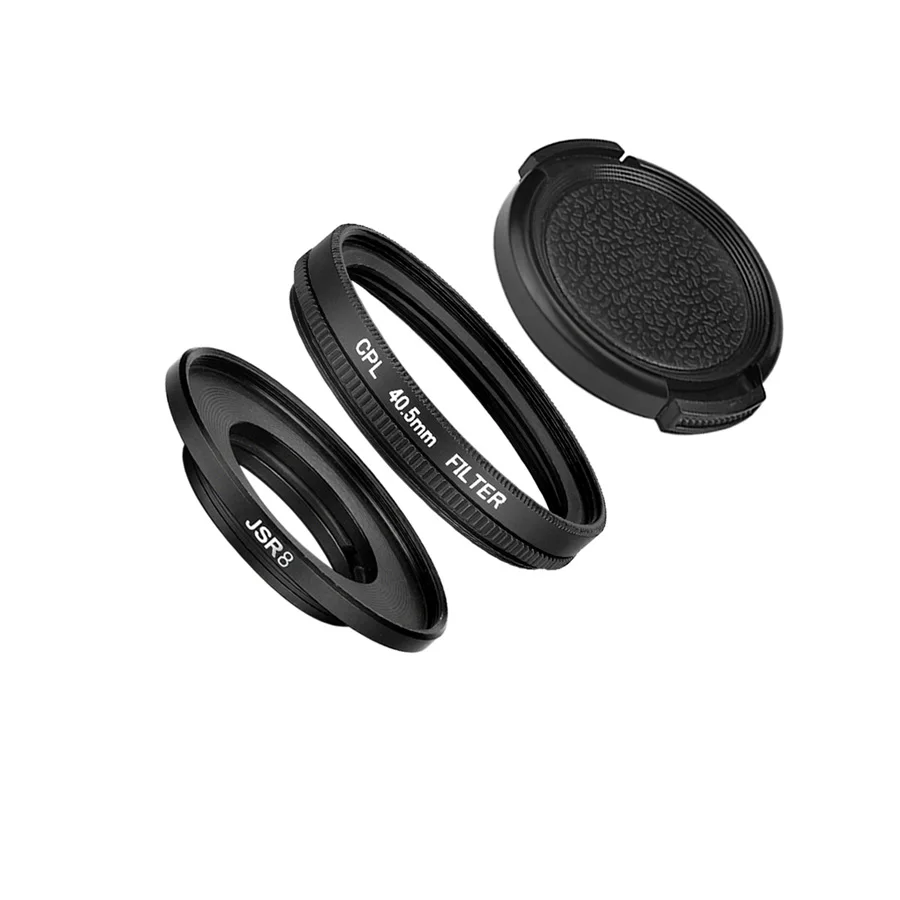 HD Тонкий SJCAM аксессуары 40,5 мм CPL фильтр+ Slin UV фильтр+ крышка объектива для SJ6 Legend/SJ7 Star/SJ8 pro Air PLUS объектив экшн-камеры