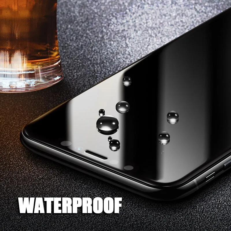 Защитное стекло на IPhone 6 7 S Plus закаленное защитное 5D для 8 X XS пленка|Сумки телефона|