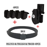 tactical skirmish ipsc belt perfect match with holster speed magazine pouch set competition shooting belt tactical mag holster