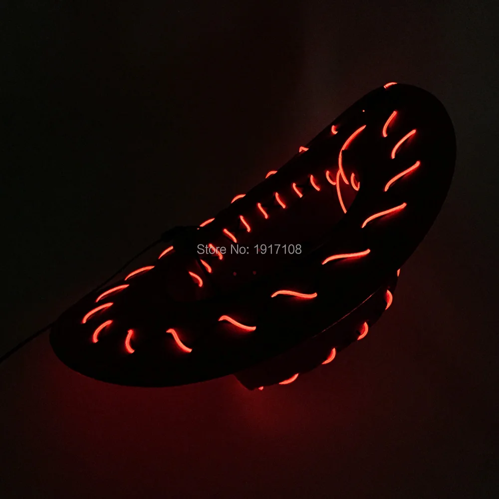 Wholesale 10 pcs Red Glowing Party Hat Lighting hat men Gift Cowboy Hats LED Cap For DJ Bar Wedding Decoration | Дом и сад