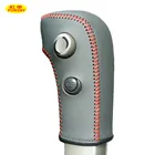 Автомобильный чехол PONSNY для Nissan Tiida 2005-2009, чехол для ручки переключения передач, из натуральной кожи