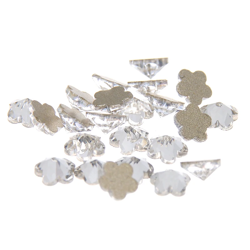 50 шт. Золотая подложка блеск красота Хрустальные стеклянные стразы много стилей