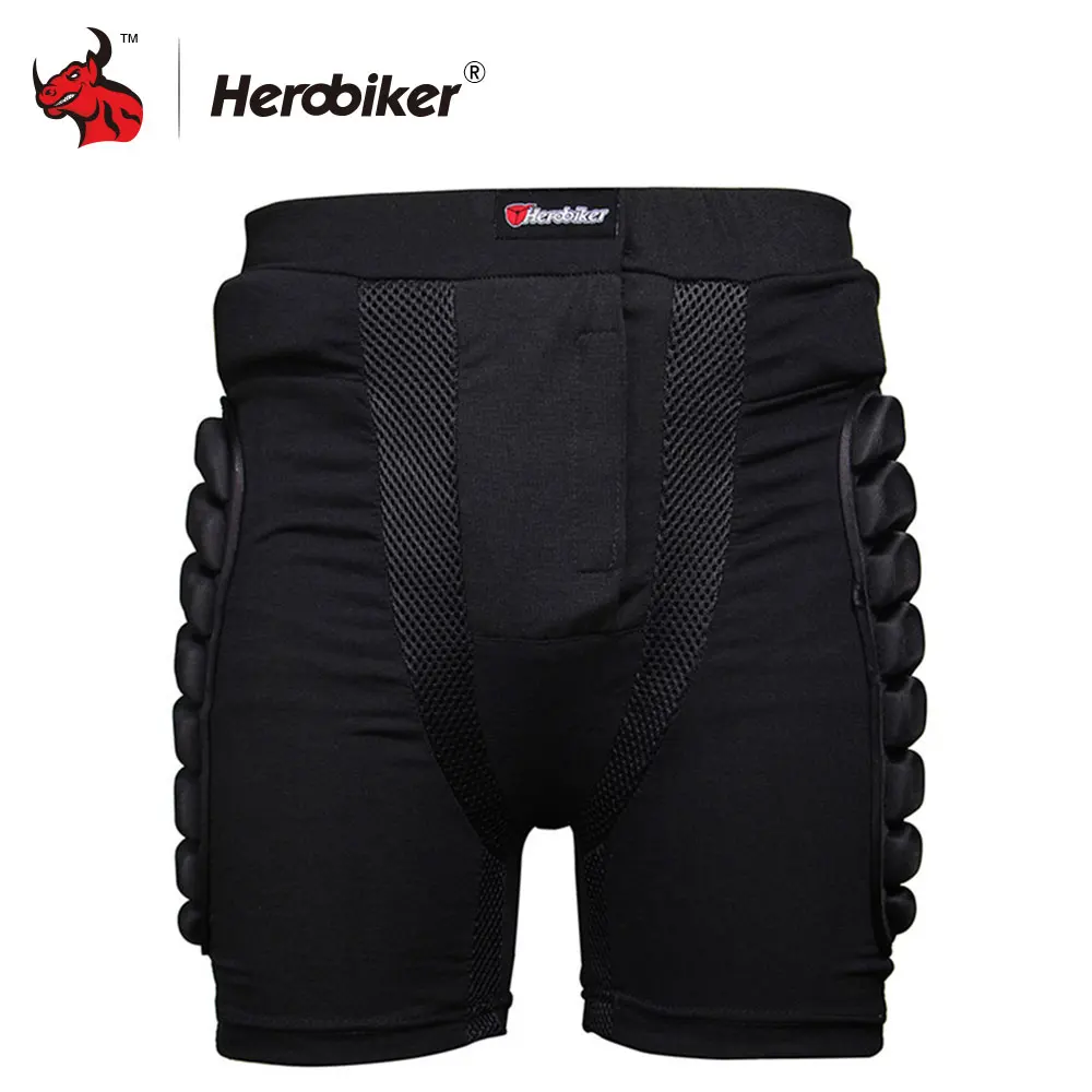 HEROBIKER мотоциклетные шорты Защитное снаряжение бедра мягкие лыжи коньки сноуборд