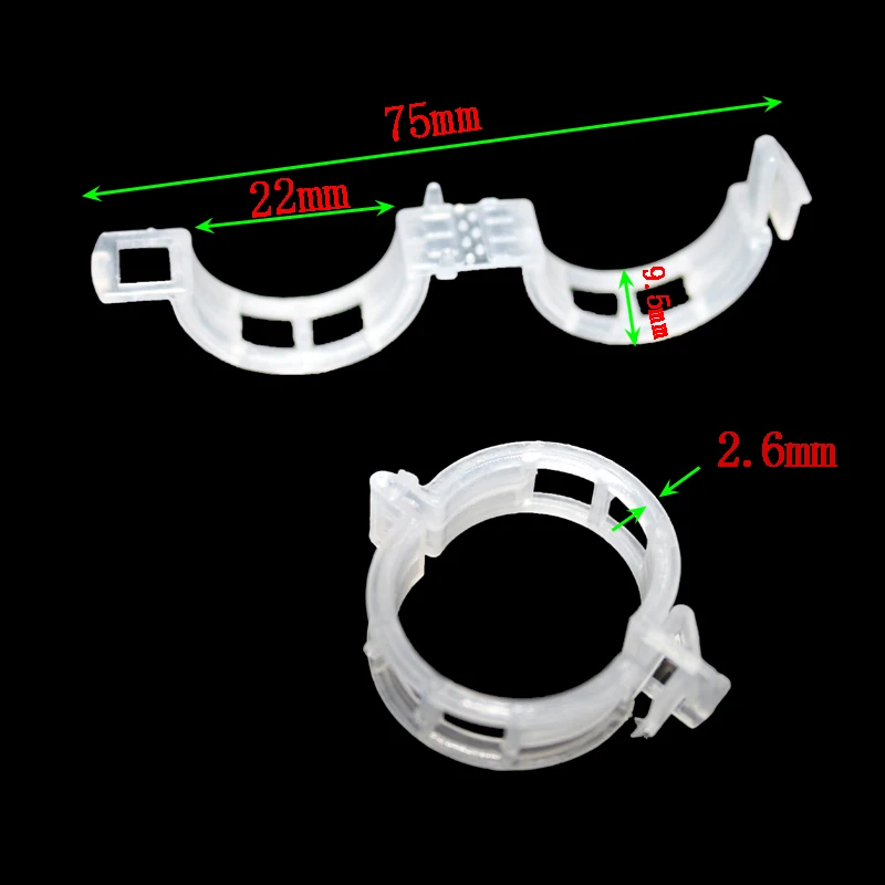 100 шт. садовые цветы в комплекте стержни с пряжкой защелкивающиеся пластиковые
