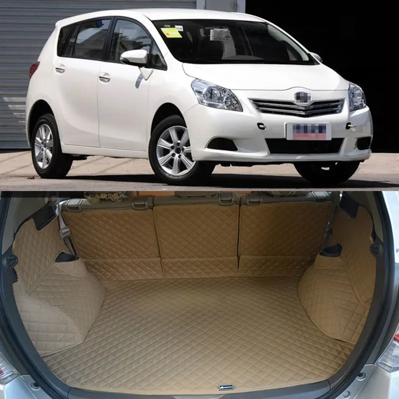 

Full Covered Seat Pad Cargo Box Trunk Floor Mat Carpet Liner For Toyota Verso