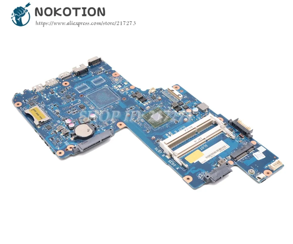 NOKOTION для Toshiba Satellite C50 c50d C50-D Материнская плата ноутбука H000062940 PT10AN DSC МБ основной плате с процессором на борту