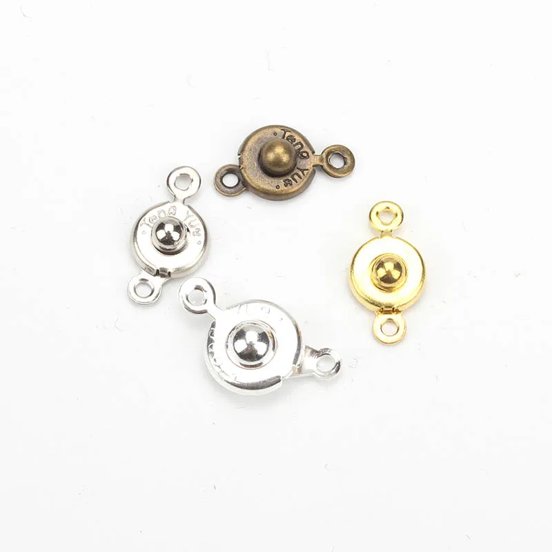 Застежки и крючки для ожерелья сделай сам 10 шт./лот 7*11 мм фурнитура изготовления