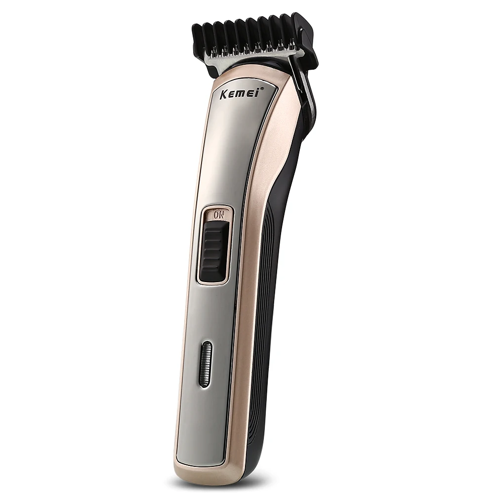 Kemei KM - 418 Hair Trimmers Mini Powerful Electric Clipper Trimmer Styling Haircut With 3 Guide Combs 110-240V EU Plug | Бытовая