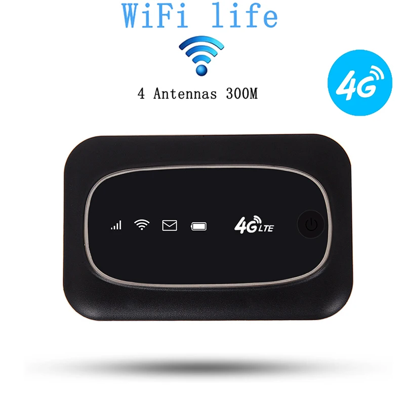 Портативная точка доступа MiFi 4G ПУСТЬ маршрутизатор беспроводной Wifi мобильный