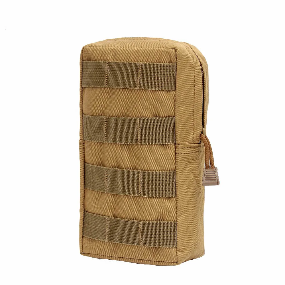 Tan 2 шт. 600D Тактическая Molle сумка в Военном Стиле хозяйственные патроны сумки для инструментов жилет гаджет охотничий поясной пакет Открытый спортивный инвентарь - Цвет: Tan