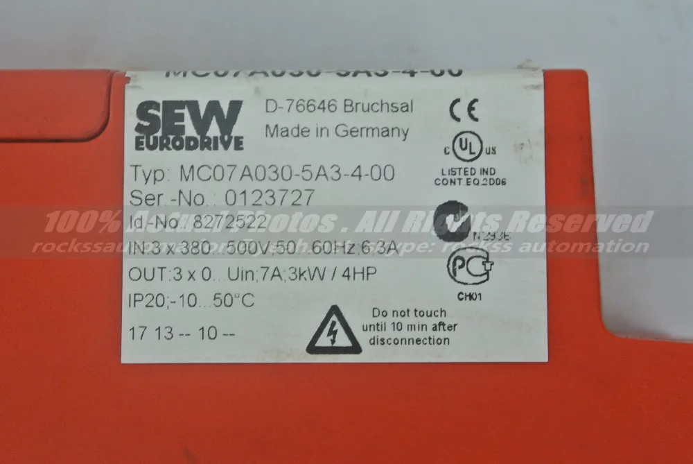 

Used Good Condition MC07A030-5A3-4-00 With Free DHL / EMS