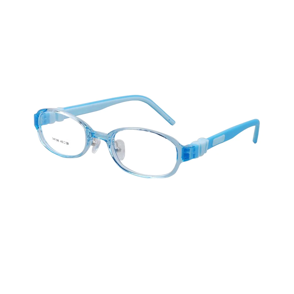 Гибкие студенческие очки Рамка Небьющиеся дужки съемные силиконовые TR90 гибкие