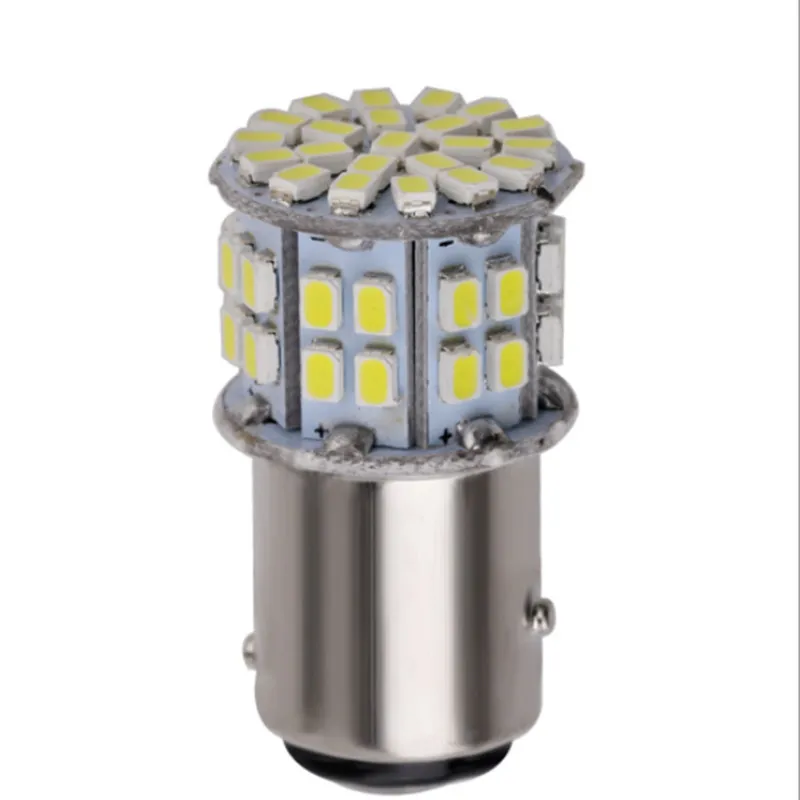 1 шт. Высокое качество 1156 3020 SMD 50 светодиодный автомобильный светильник BAY15D P21W авто светильник лампы стайлинга автомобилей 50Led 50Smd DC12V