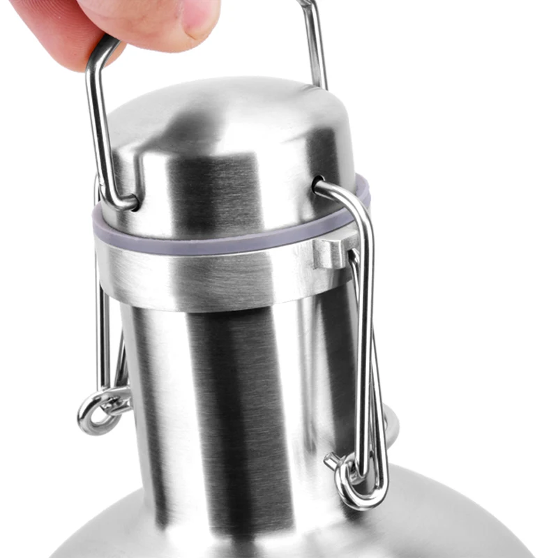 Вакуумная Изолированная пивная бутылка для пива с двойными стенками из