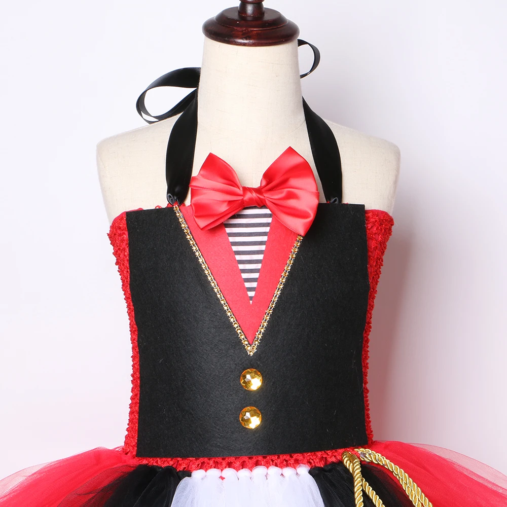 Платье-пачка в стиле цирк Ringmaster фатиновое платье для выступлений детские платья