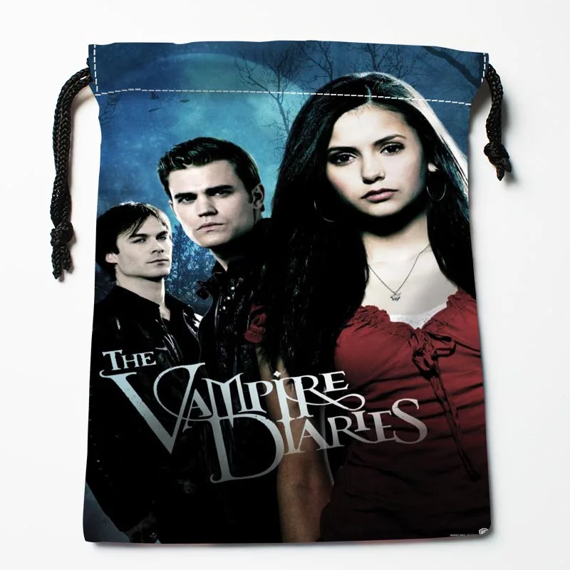 Лучшие Дневники вампира сумки на шнурке индивидуальные для хранения с принтом