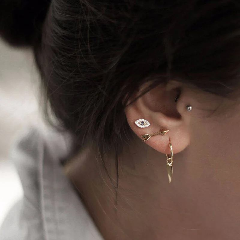 Маленькие серьги-гвоздики WTLTC в богемном стиле для женщин 4 шт./компл. Серьги Для