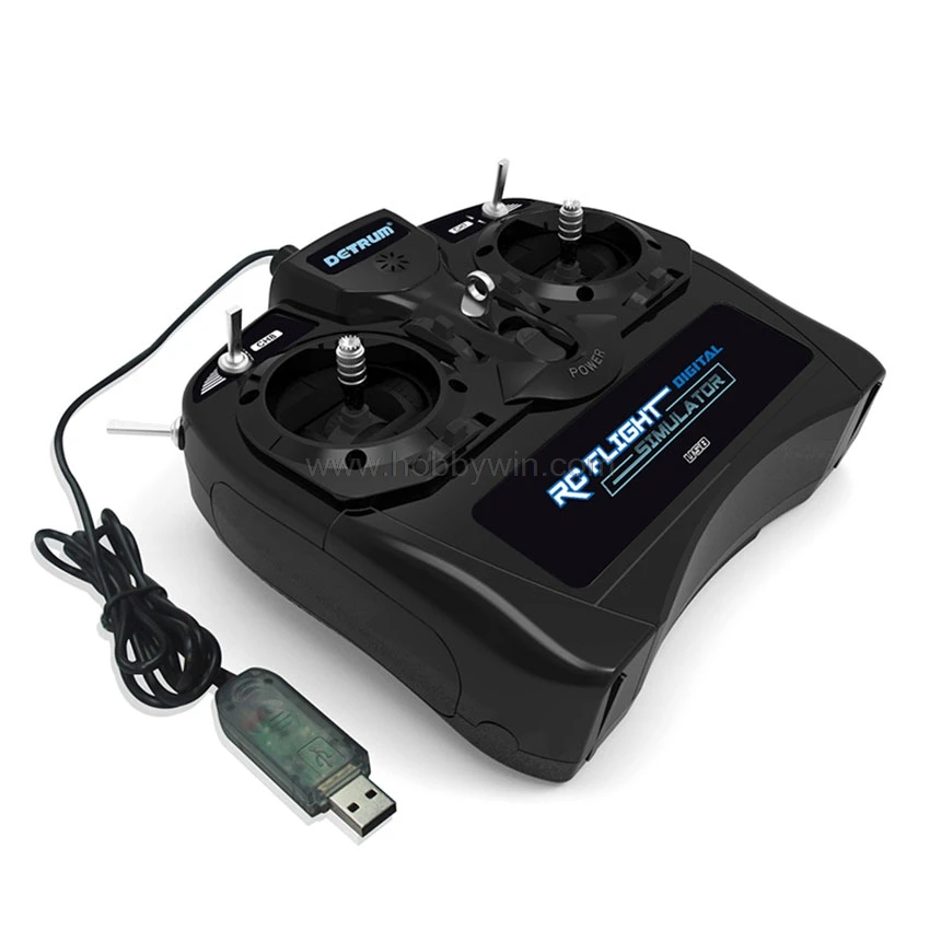 Dynam 8CH USB RC симулятор полета модель планера вертолета ПК обучающий|Детали и