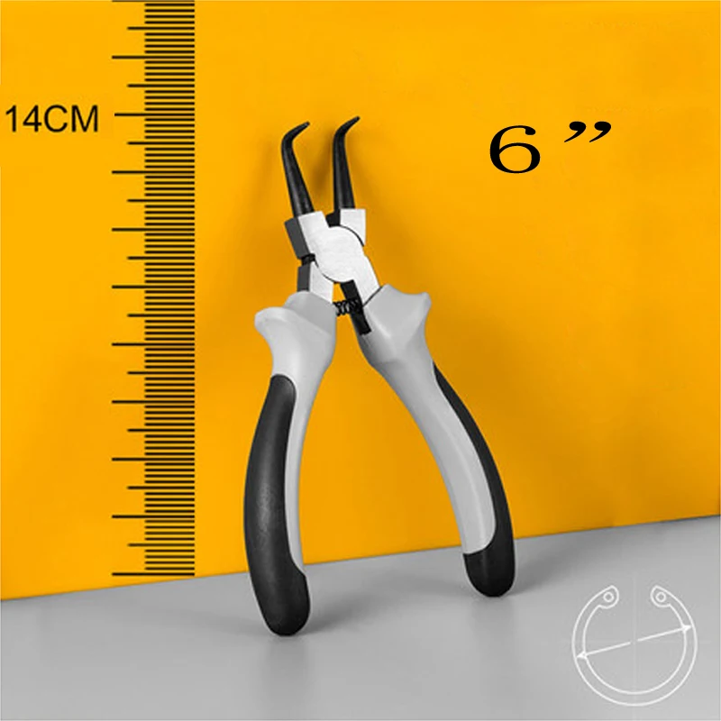 Многофункциональные плоскогубцы с отверстием для вала 6 &quot/ 7&quot многожильный