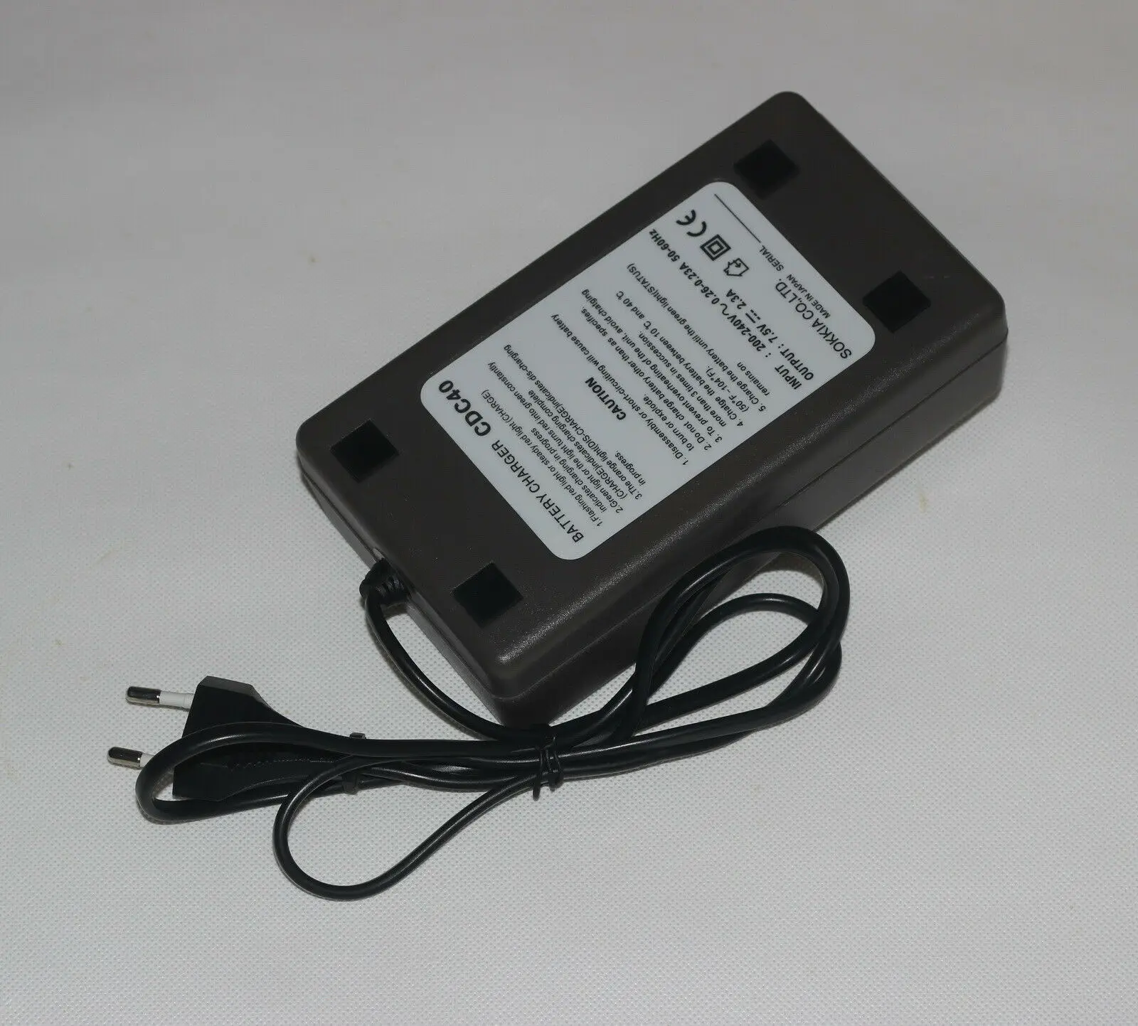 

BRAND NEW TOTAL STATION GENUINE CDC40 CHARGER FOR SOKKIA BDC35 BDC35A BATTERY