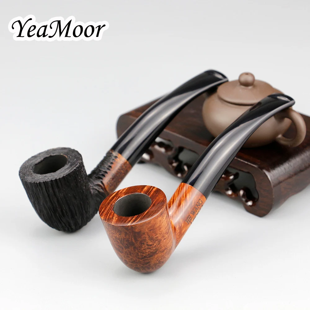 Классическая курительная трубка Briar Mini 9 мм фильтр Carven табачная труба Briar Wood Pipe 74 Инструменты случайная резная трубка Briar