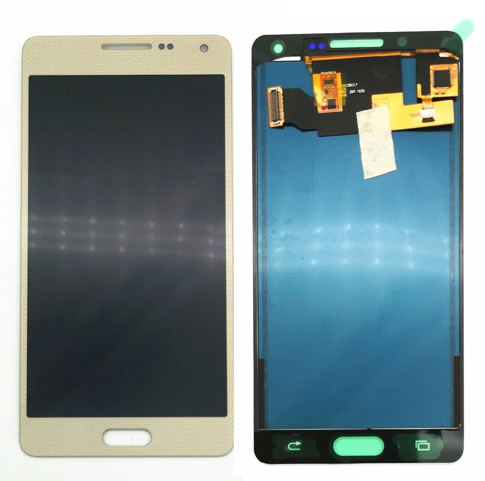 Можно регулировать яркость ЖК-дисплей для samsung Galaxy A5 A500 A500F A500M ЖК-дисплей кодирующий преобразователь сенсорного экрана в сборе