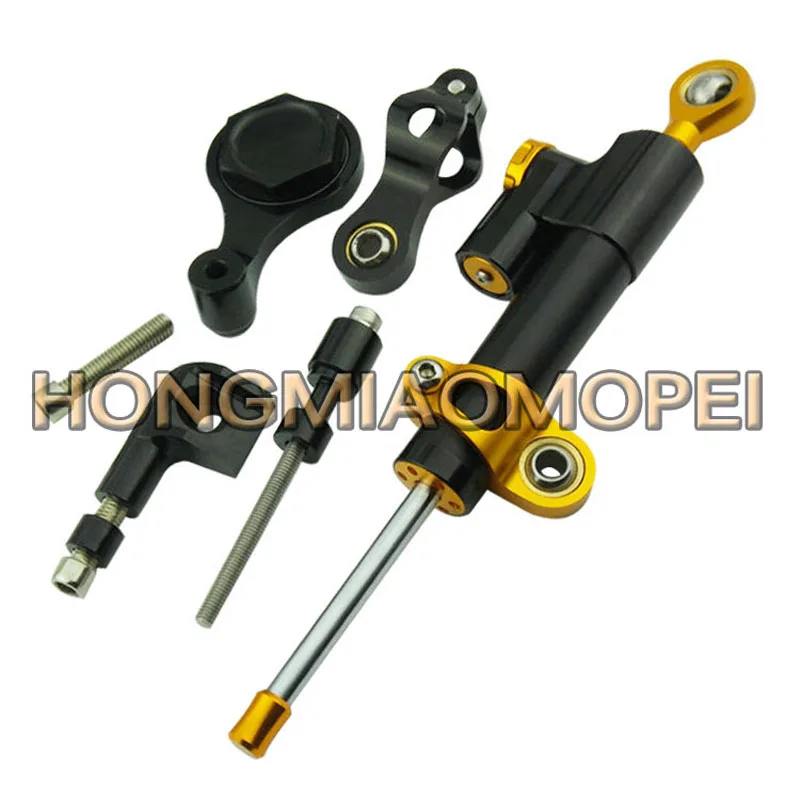 Бесплатная доставка! Демпфер руля мотоцикла с ЧПУ для стабилизации кронштейна