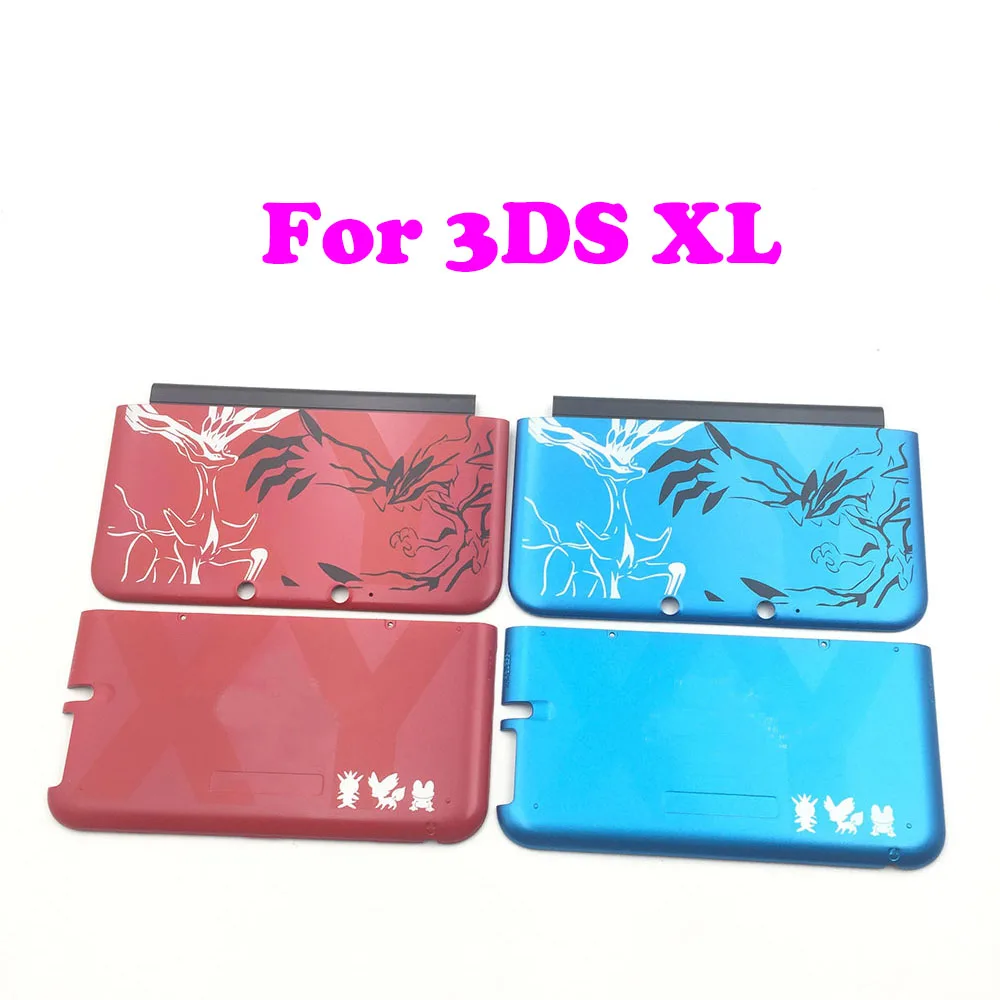 Red Blue P Each 3PCS 6SEETS передний и задний корпус оболочка чехол Лицевая панель Ремонт Часть для nintendo 3DS XL 3DSXL - Цвет: Red Blue P Each 3PCS