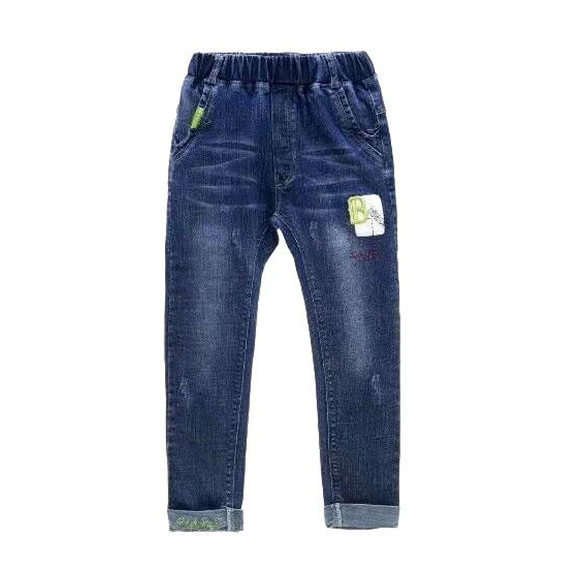 Штаны для мальчиков children'sjeans 2018 Горячие Повседневное весна хлопок талии штаны с