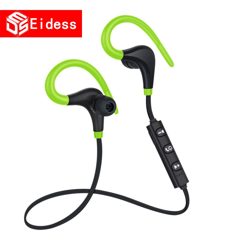 Bluetooth гарнитура беспроводная стерео наушники спортивные магнитные с микрофоном