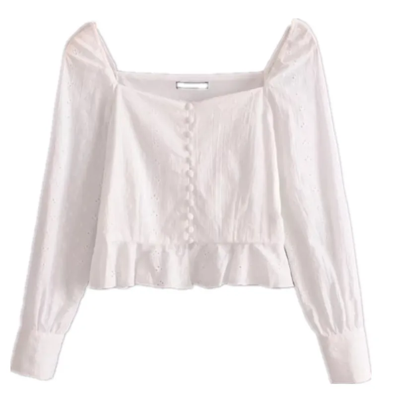 Kpop Корейская звездная уличная кимоно белая блузка для женщин маленькая свежая