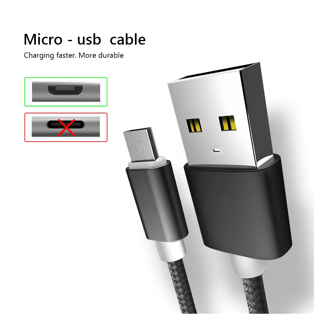 CBAOOO 3M 3A Быстрый Micro USB кабель нейлоновая оплетка Кабель для передачи данных для samsung Galaxy S7 edge S6 Xiaomi Redmi Note 5 кабели для мобильных телефонов
