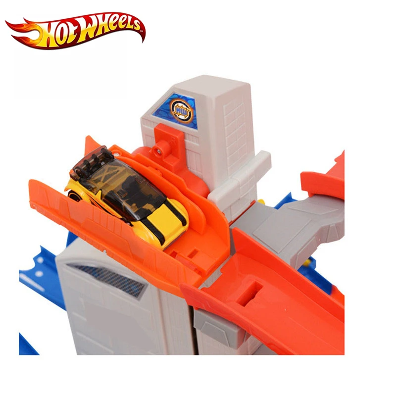 Оригинальный спортивный автомобильный трек Hotwheels обучающий захватывающего