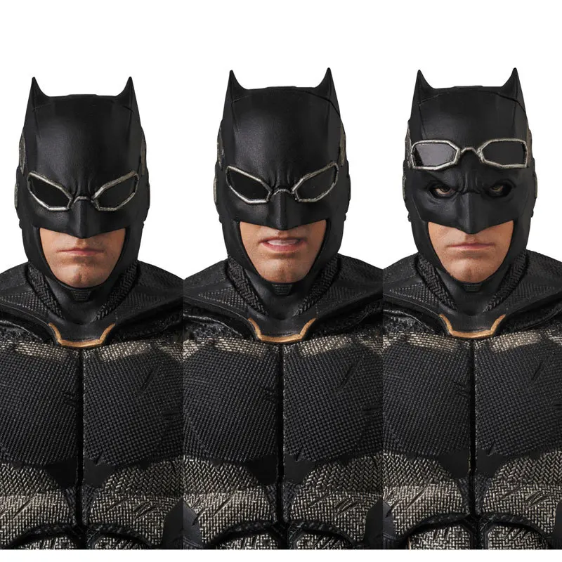 MAFEX 056 Бэтмен Тактический Костюм Ver. Темный рыцарь DC Лига Справедливости ПВХ фигурка Коллекционная модель игрушки 16 см