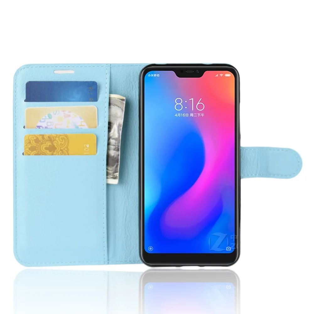 Чехол для телефона Xiaomi Redmi 6 Pro Xiomi Redmi6 6Pro откидная задняя крышка кошелек сумка из