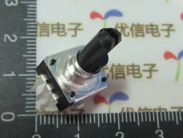 EC12 E12 аудио/цифровой кодировщик/Поворот на 360 градусов, 3 контакта, Длина ручки: 15 мм